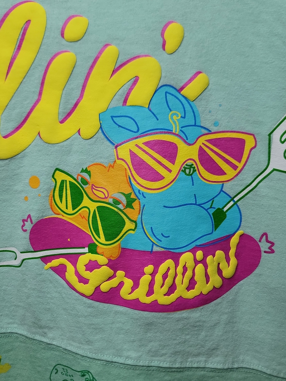 Official Disney Spirit Jersey Toy Story Chillin' And Grillin' AOP Long Sleeve- L - Picture 5 of 14